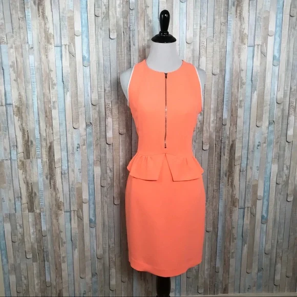 open lace back dress Splendid Sandro Eyelet Dress - Orange Tiger main image 0